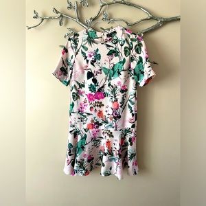 Banana Republic Short Floral Dress 🌺